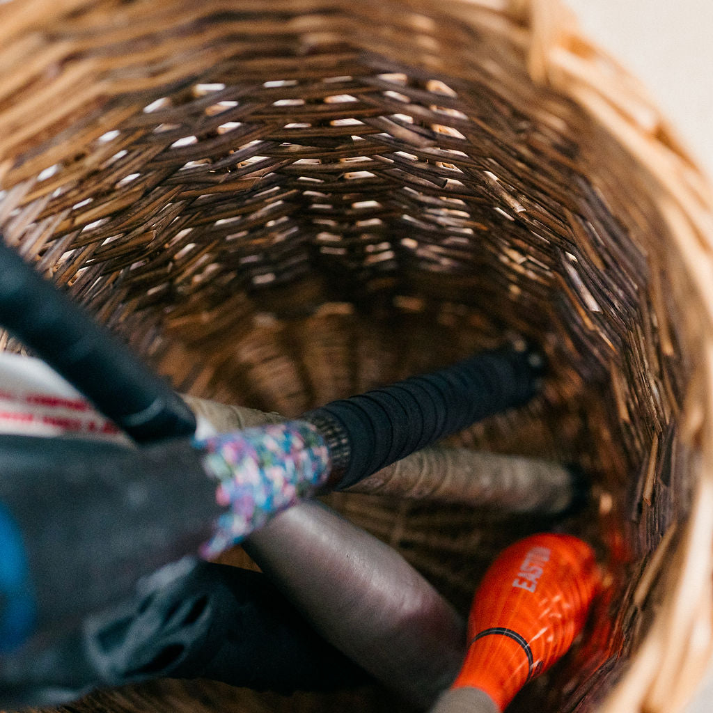 Circular Multi-Weave Umbrella Stand