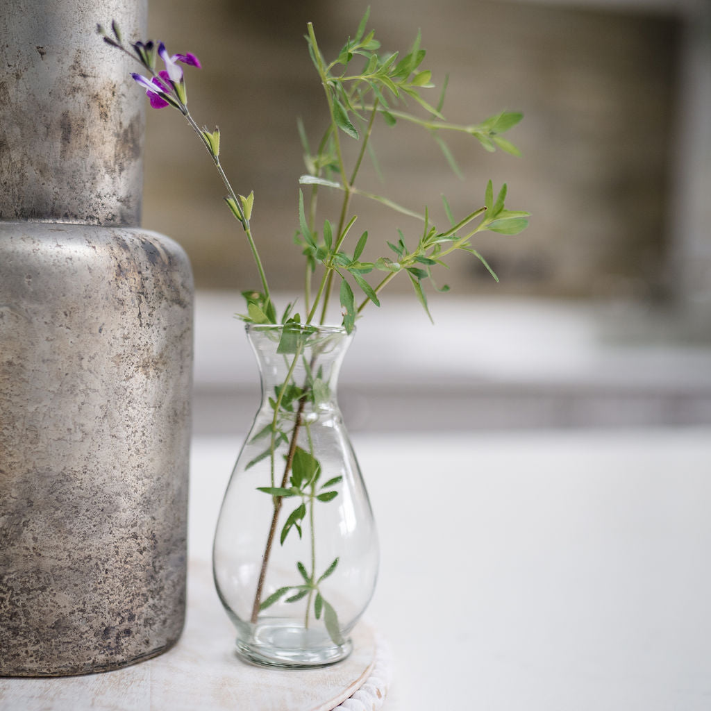 Ash Tall Glass Vase