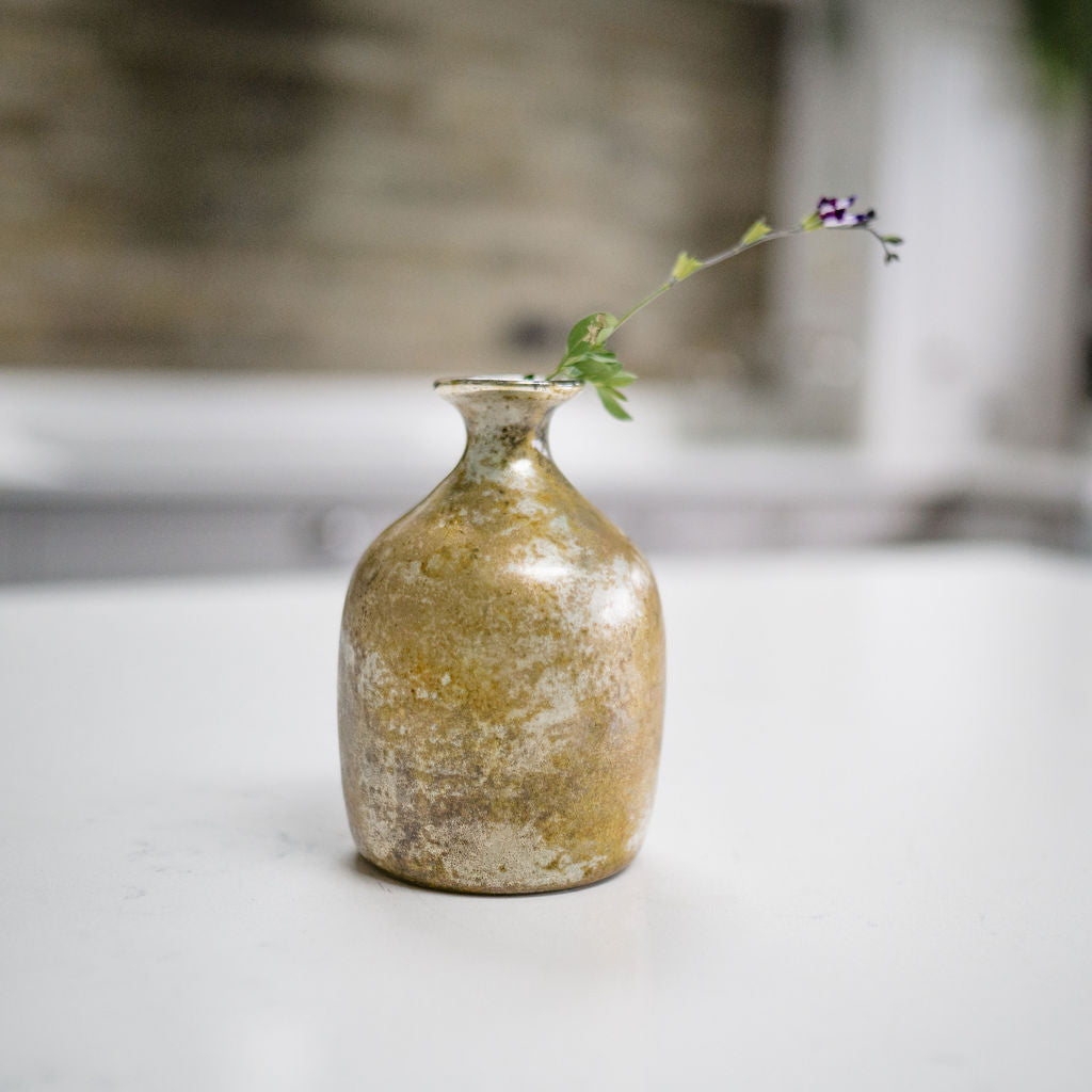 Luella Rustic Glass Vase