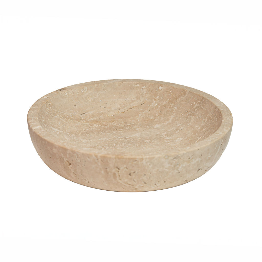 Liza - Travertine Decorative Bowl