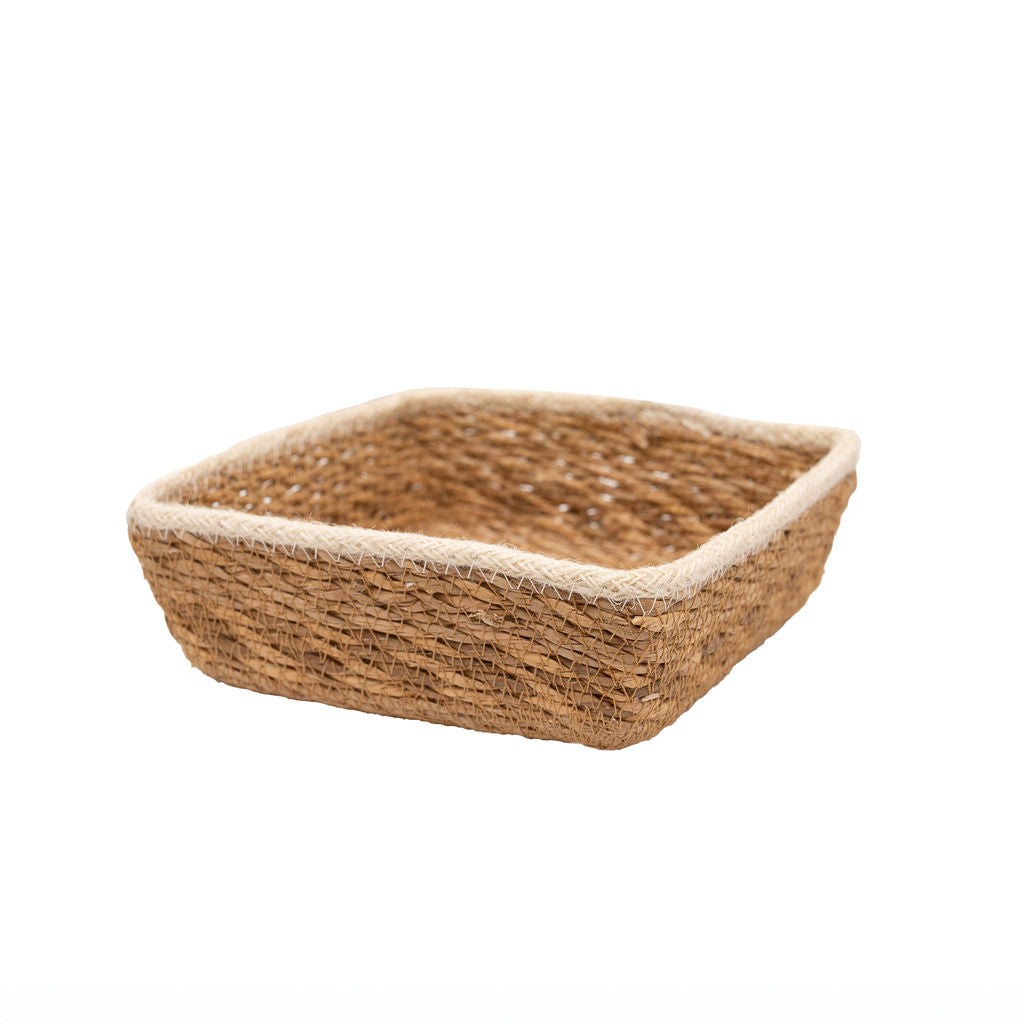 Surma Seagrass Square Basket