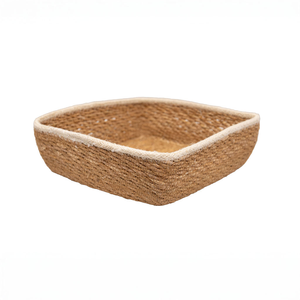 Surma Seagrass Square Basket