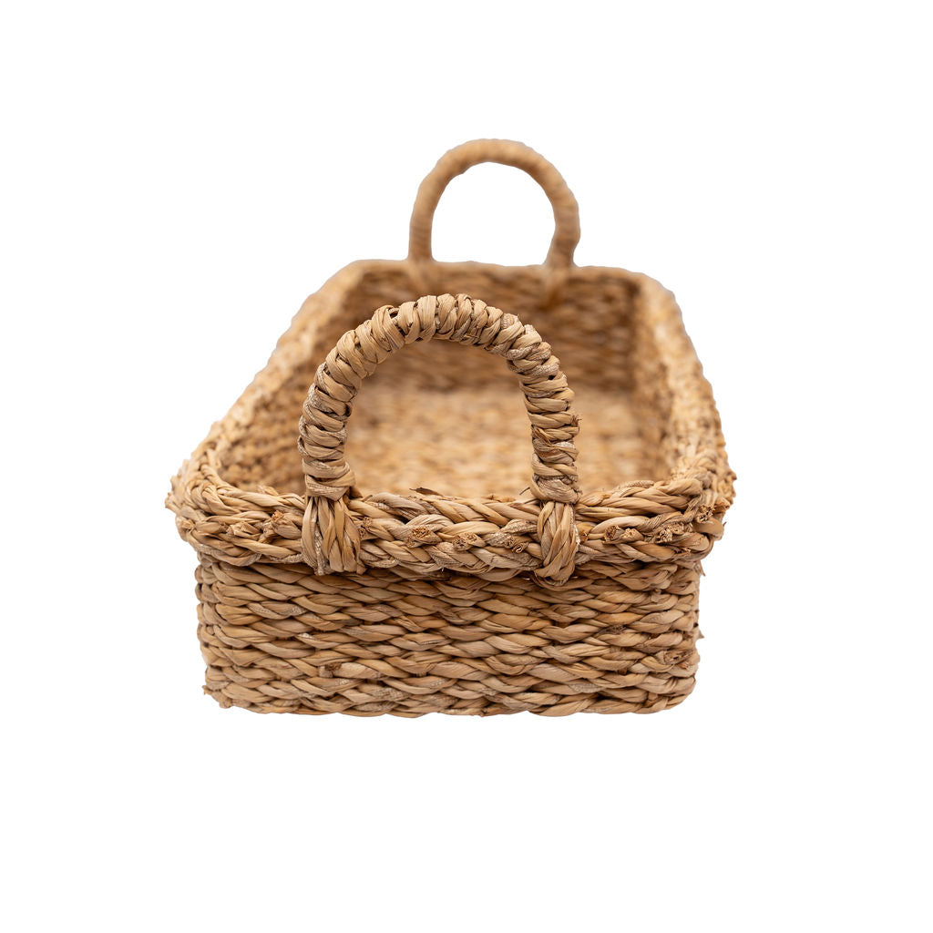 Bhadra Seagrass Rectangular Tray with Handles