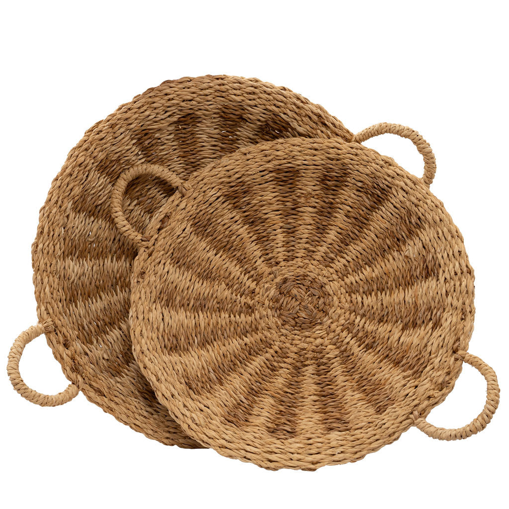 Bagshi Seagrass Round Woven Tray