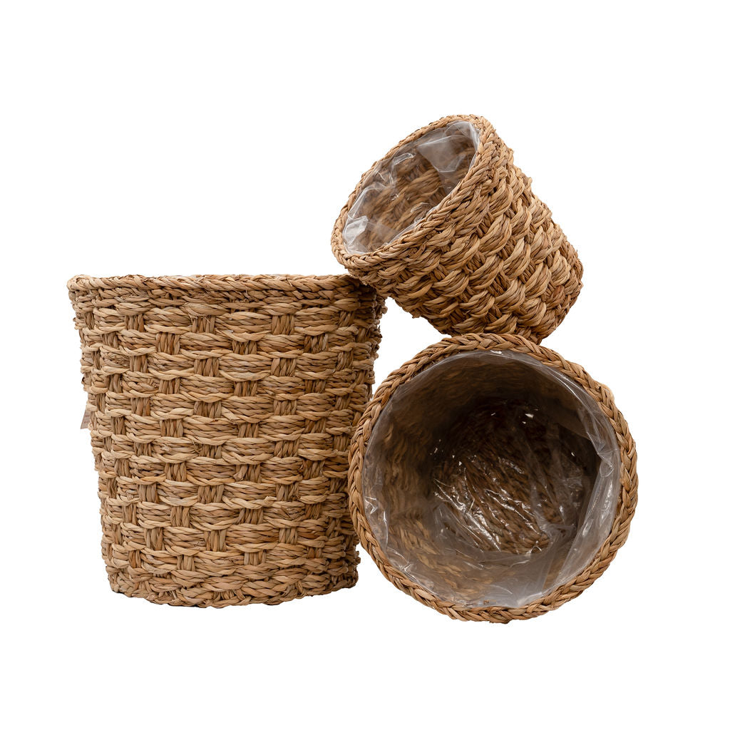 Feni Seagrass Round Planter