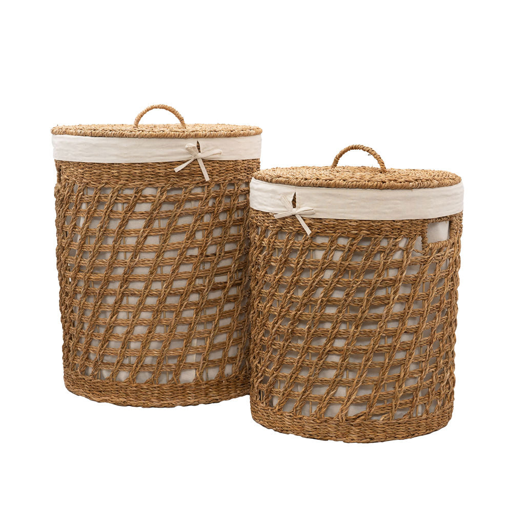 Padma Seagrass Laundry Basket