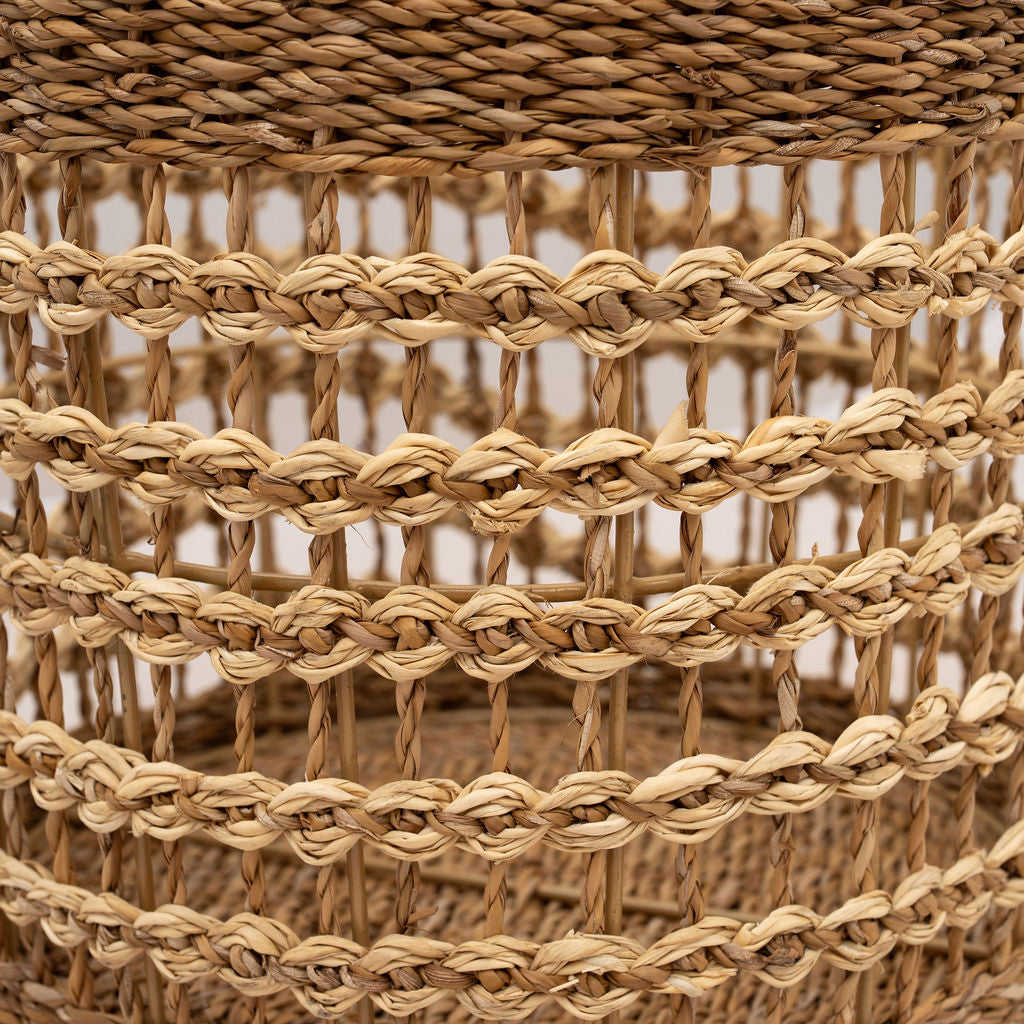 Dhepa Round Seagrass Storage Basket