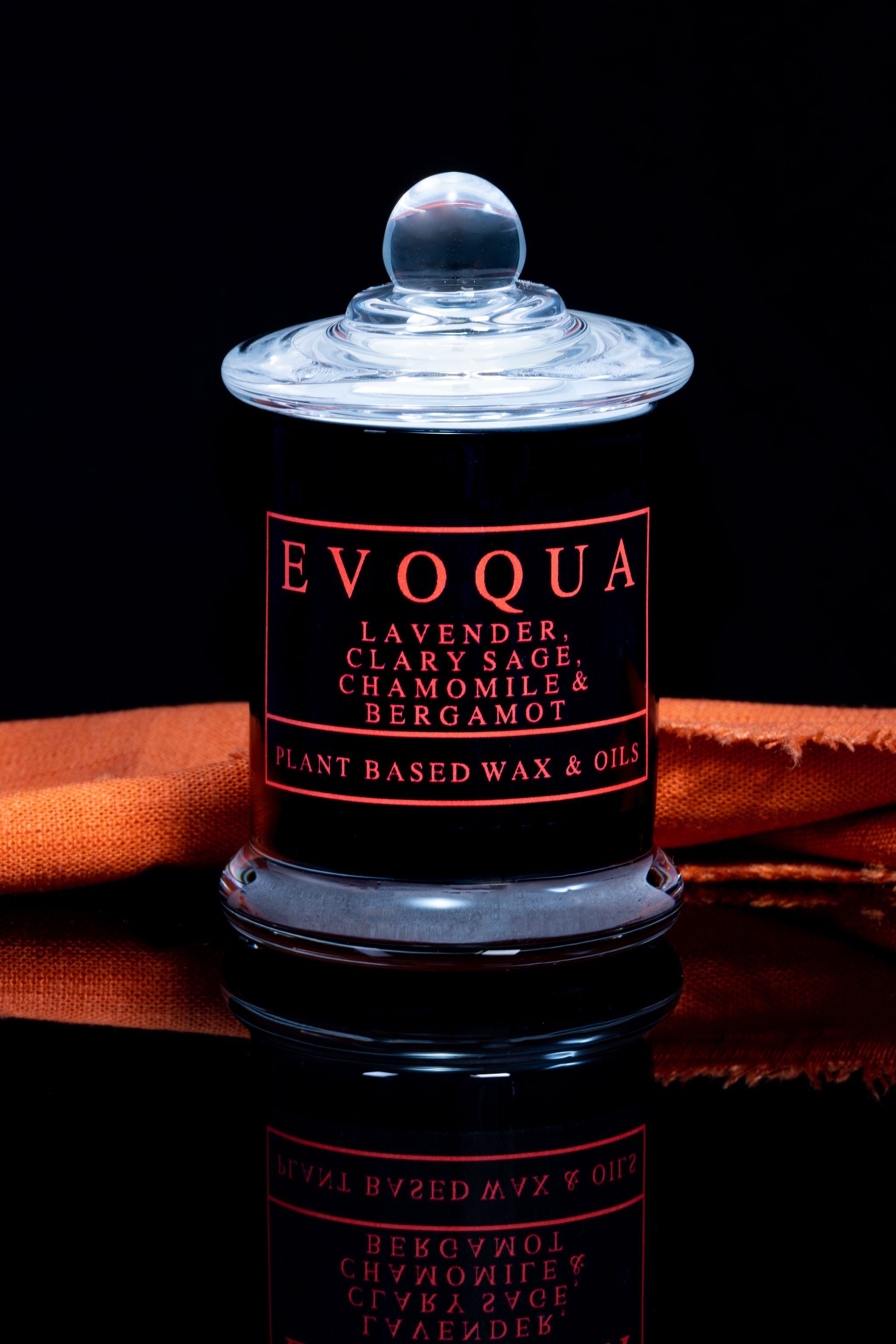 Evoqua 3 Piece Scented Candle Gift Set - Lavender, Clary Sage, Chamomile, Bergamot / Orange, Mandarin, Bergamot, Lavender / Eucalyptus, Lemon, Mint