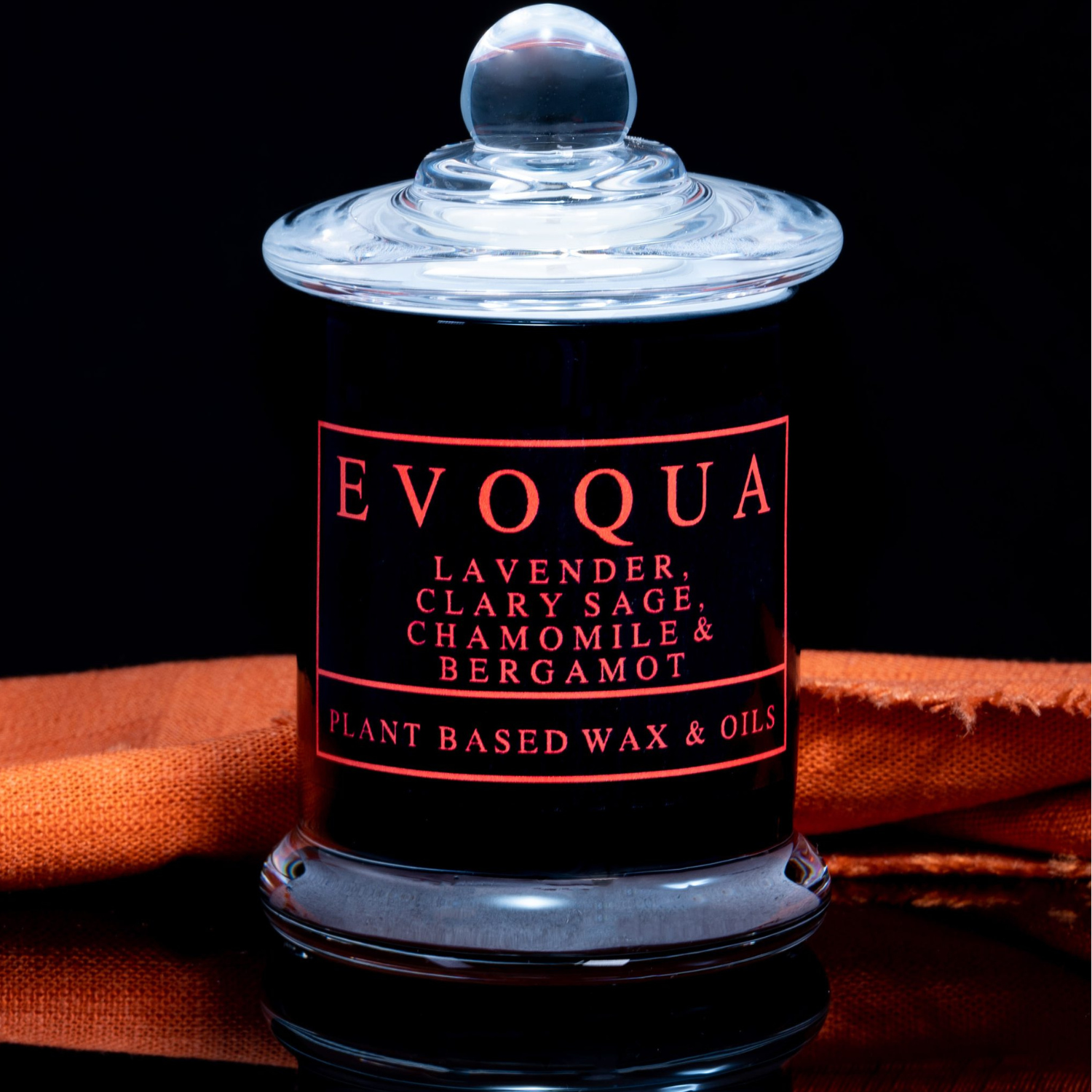 Evoqua 3 Piece Scented Candle Gift Set - Lavender, Clary Sage, Chamomile, Bergamot / Orange, Mandarin, Bergamot, Lavender / Eucalyptus, Lemon, Mint
