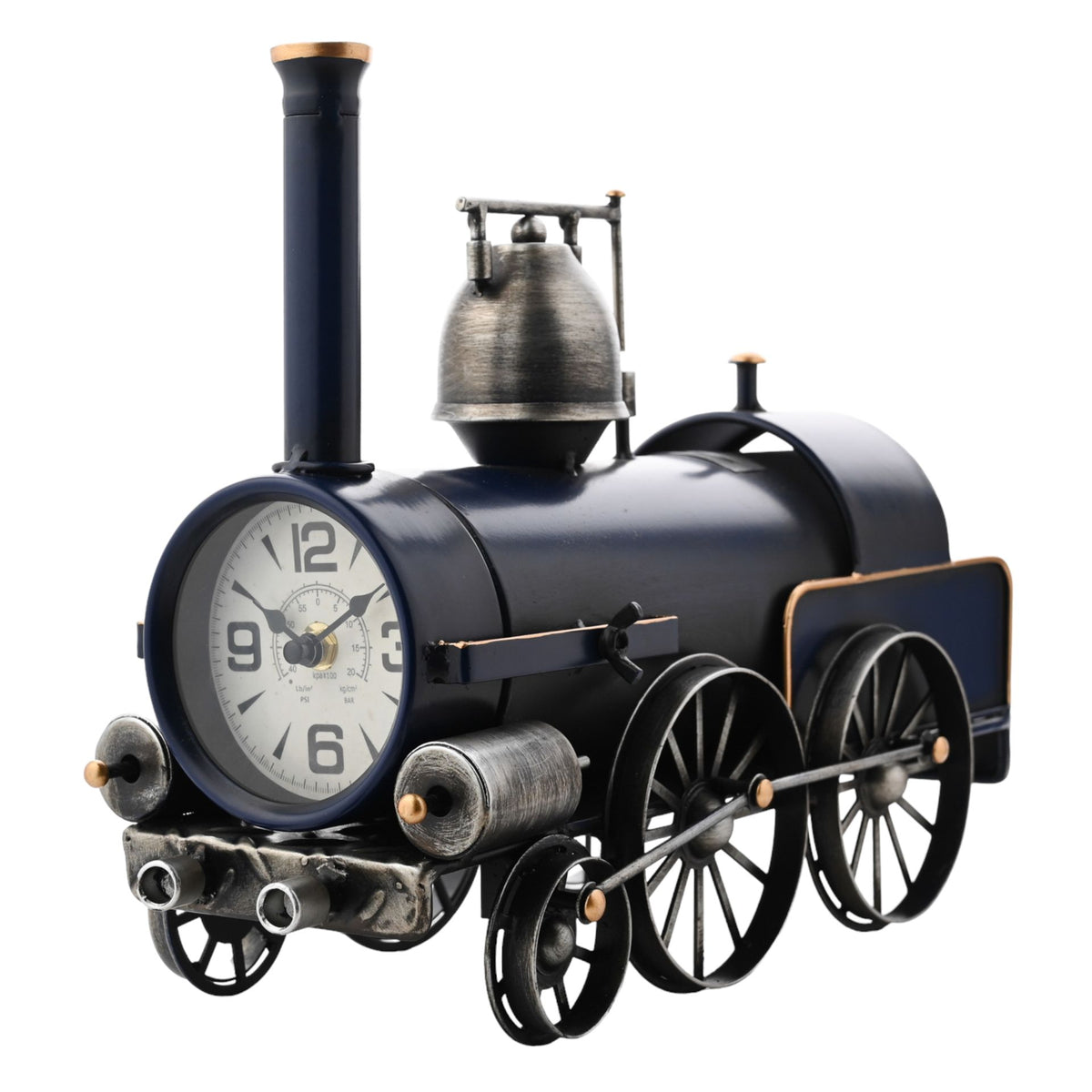 Hometime Blue Train Mantel Clock & Money Box – Arthur Cameron