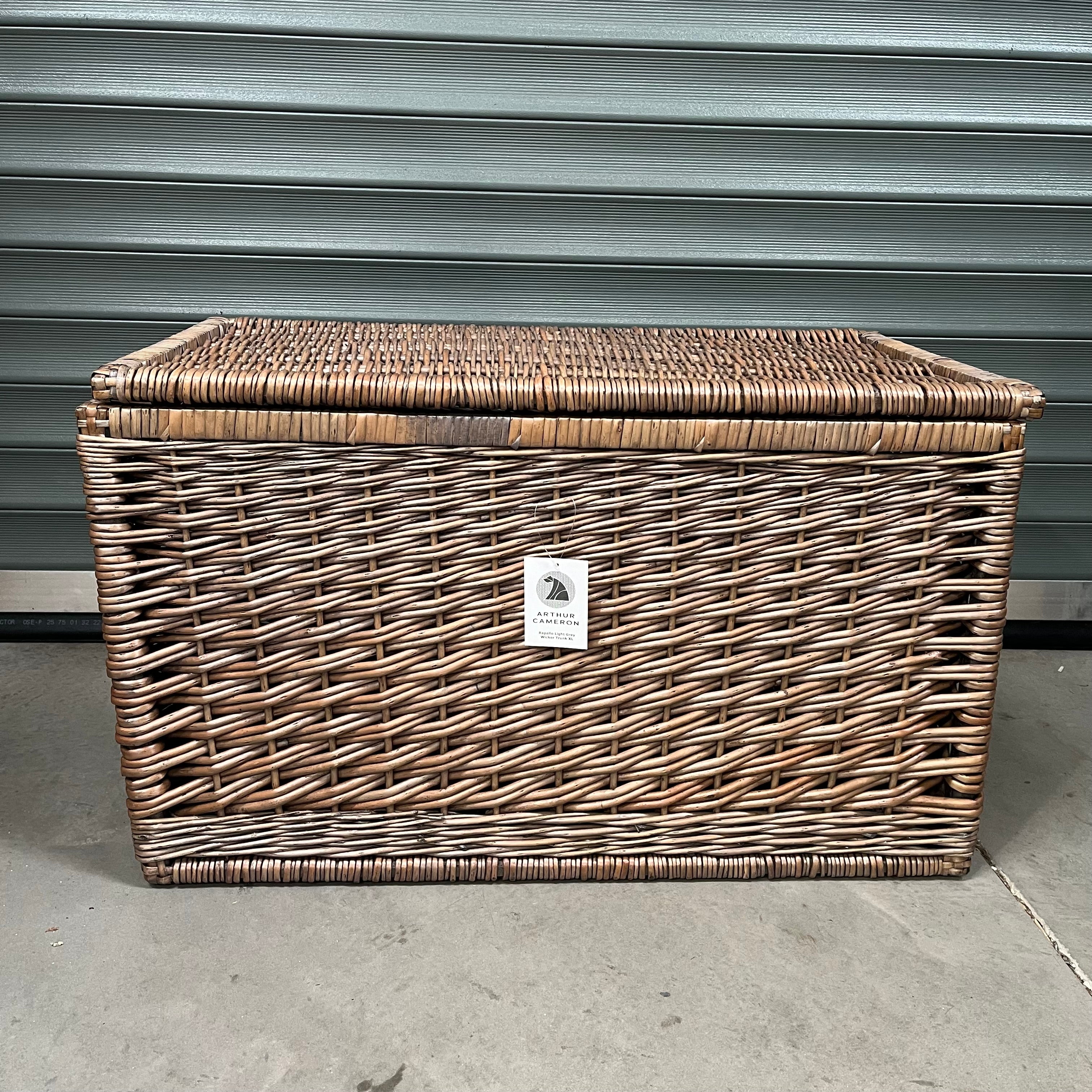 Rapallo Wicker Storage Trunk Extra Large - 2nds Lot 97