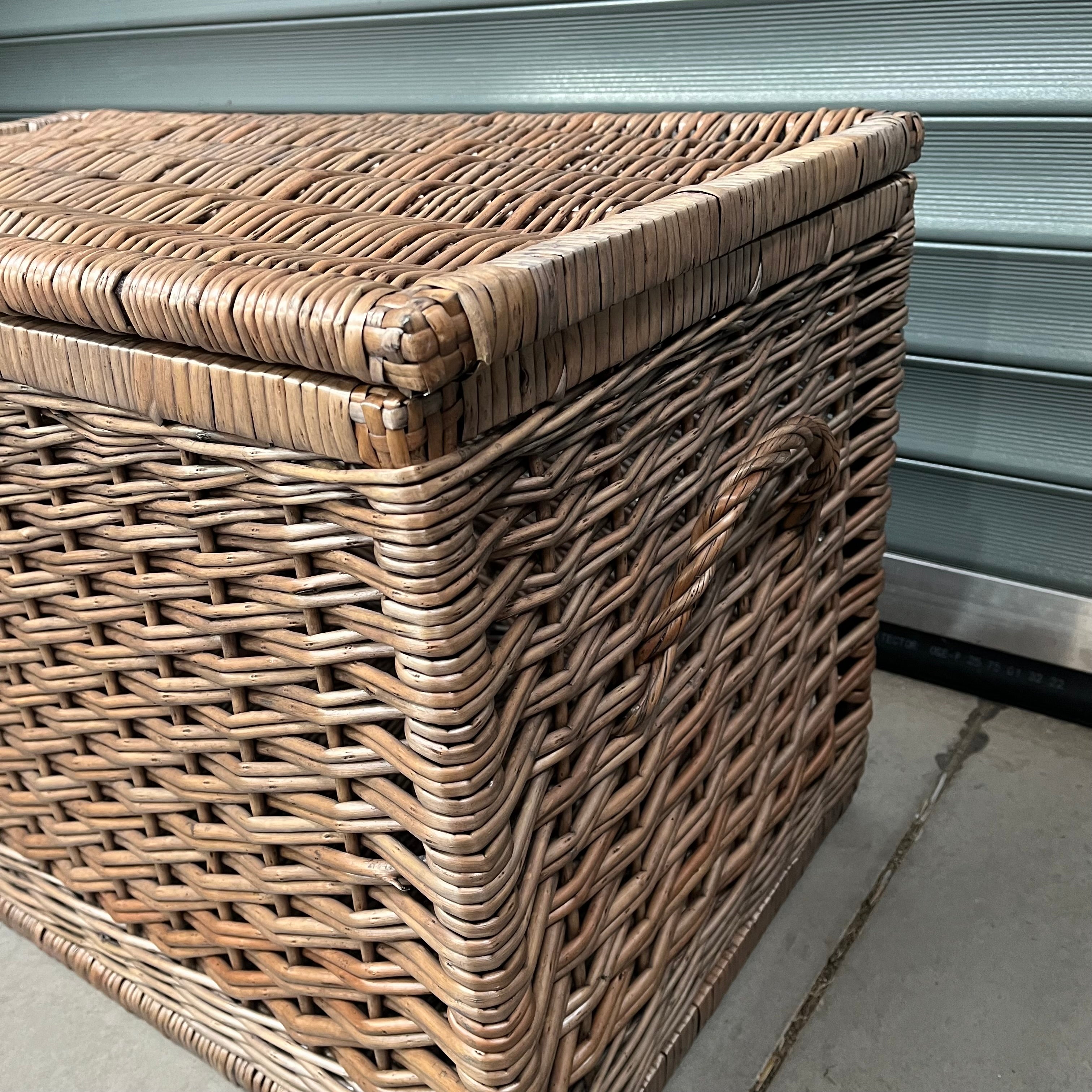 Rapallo Wicker Storage Trunk Extra Large - 2nds Lot 97