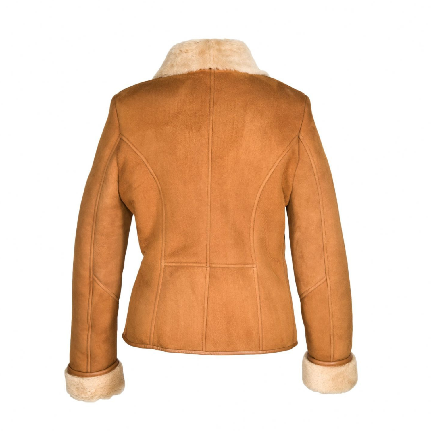 Ladies 'Jenny' Suede Sheepskin Coat