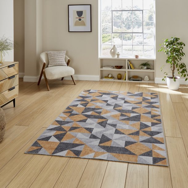Coral H1057 Modern Washable Rug - 4 Colours