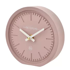 Widdop -  Interval Minimalist Mantel Clock 15cm - 4 Colours