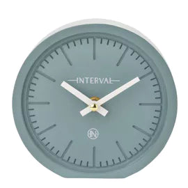 Widdop -  Interval Minimalist Mantel Clock 15cm - 4 Colours