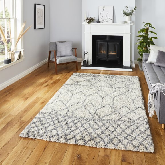 Scandi Berber Abstract Boho Modern Rug – Arthur Cameron