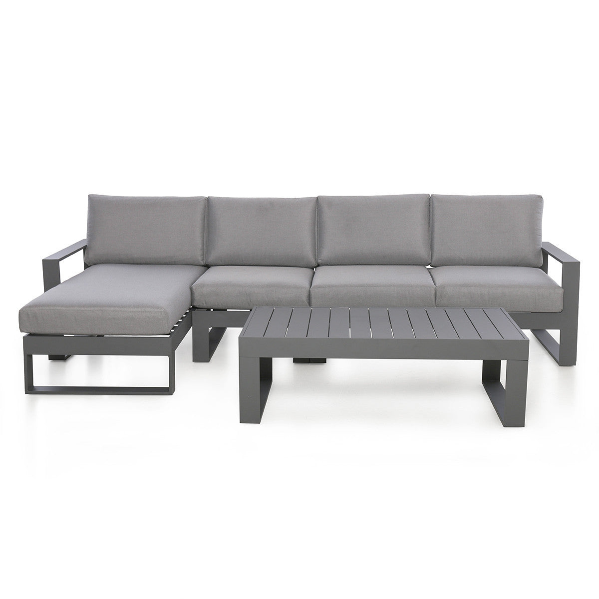 Amalfi Outdoor Fabric Chaise Sofa Set