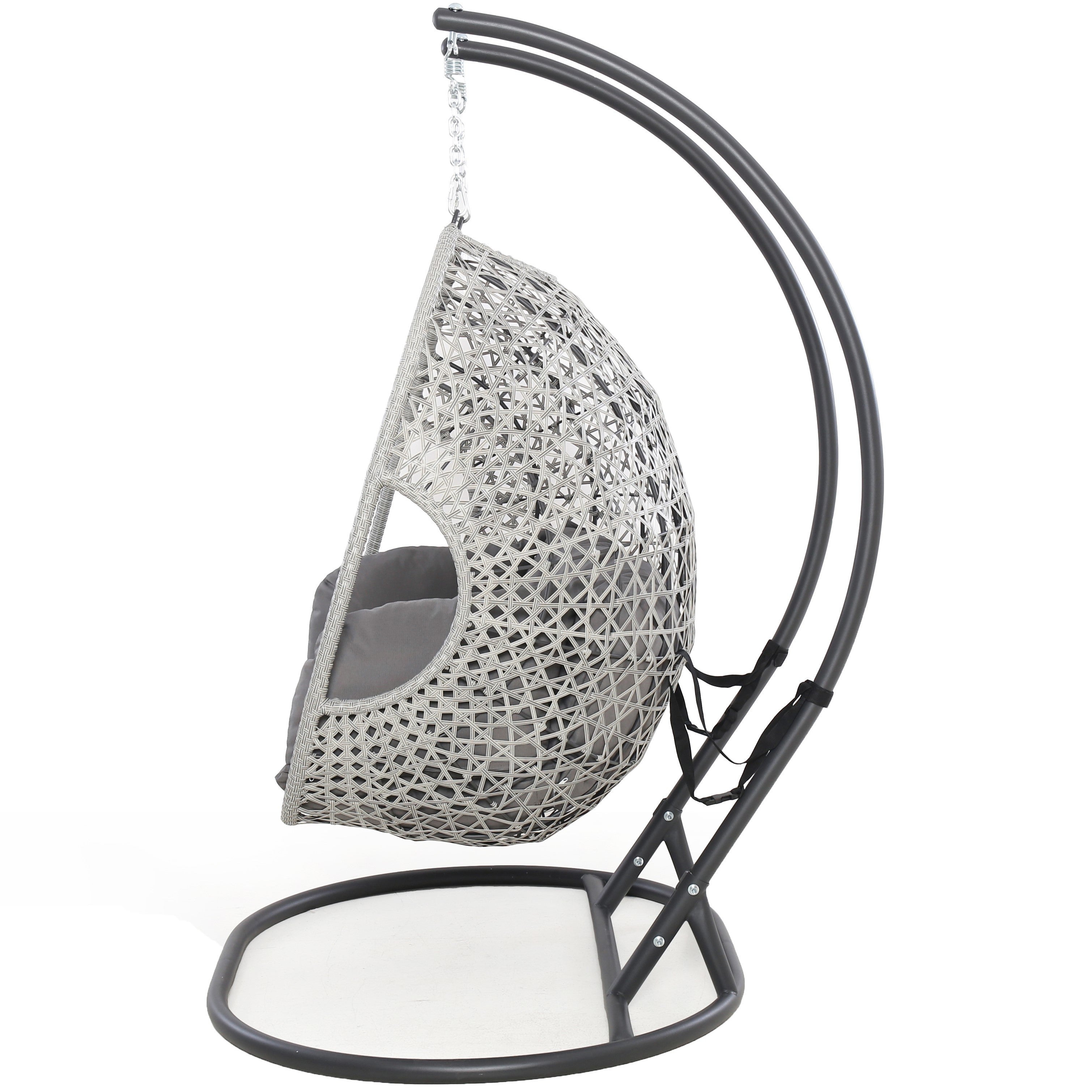 Ascot Rattan Outdoor Double Hanging Egg Chair