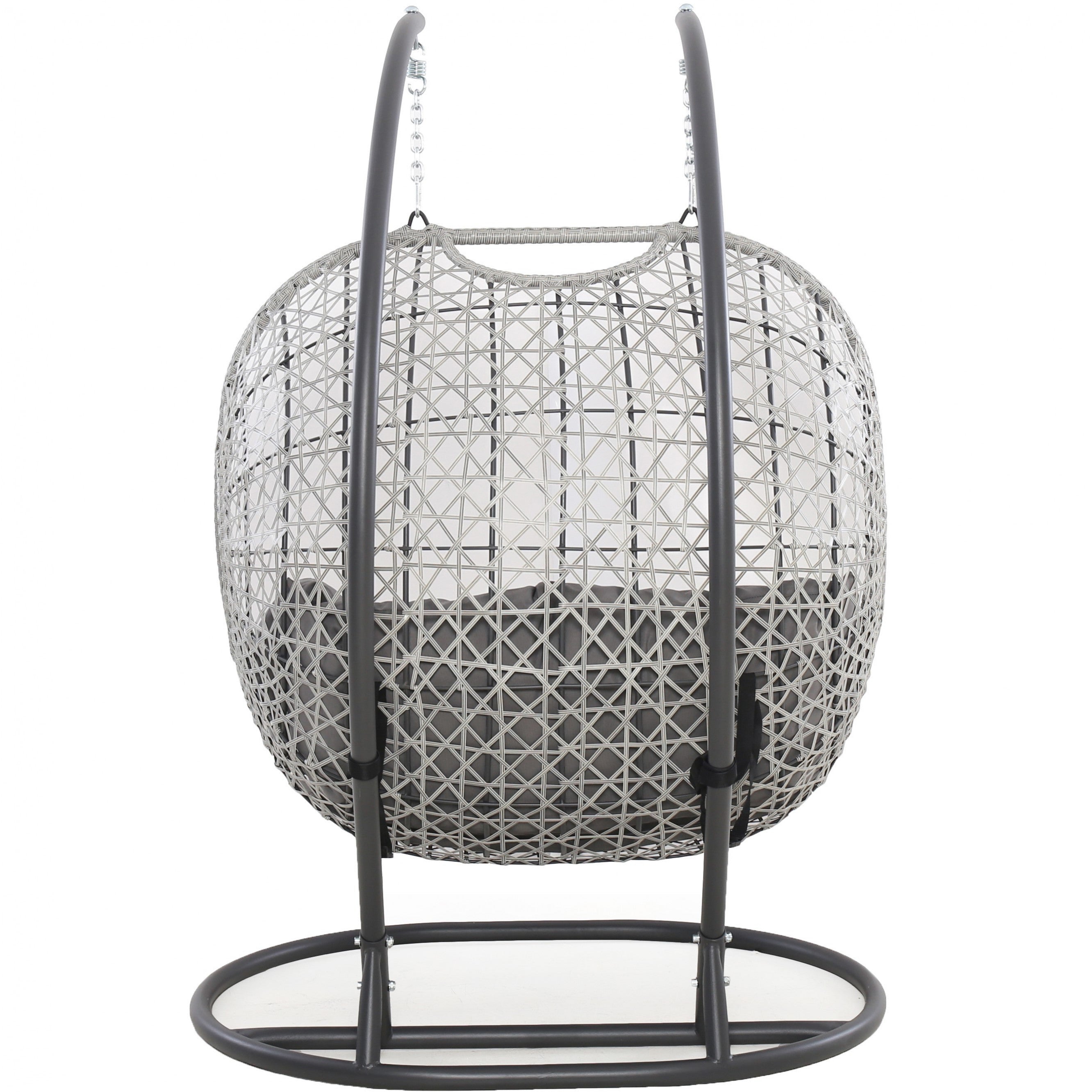 Ascot Rattan Outdoor Double Hanging Egg Chair