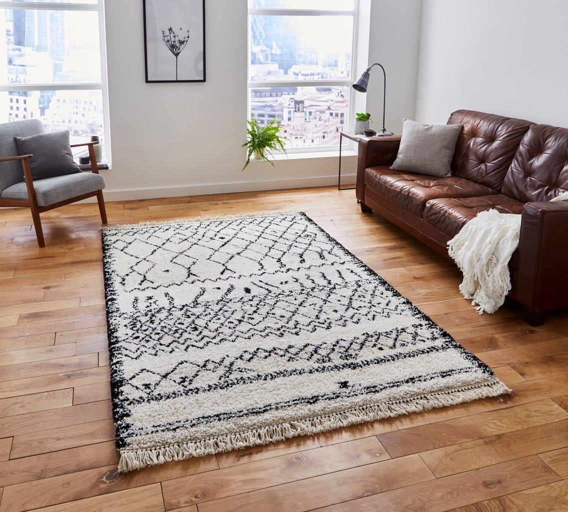 Boho Moroccan Inspired Berber Modern Rug – Arthur Cameron