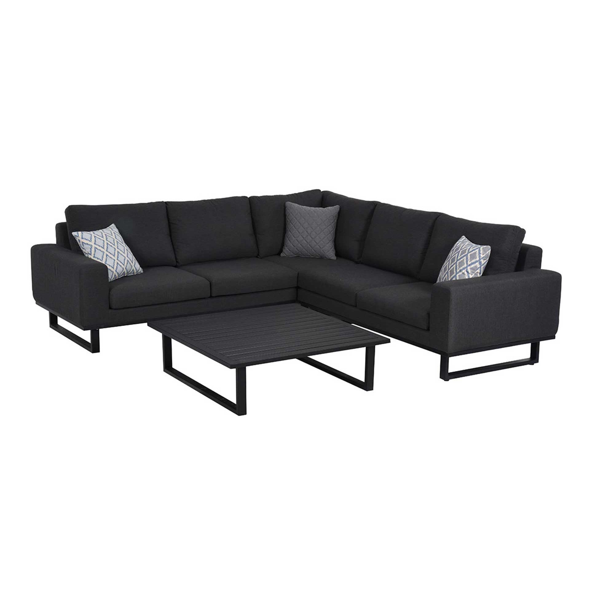 Ethos Corner Sofa Outdoor Fabric Garden Lounge Set