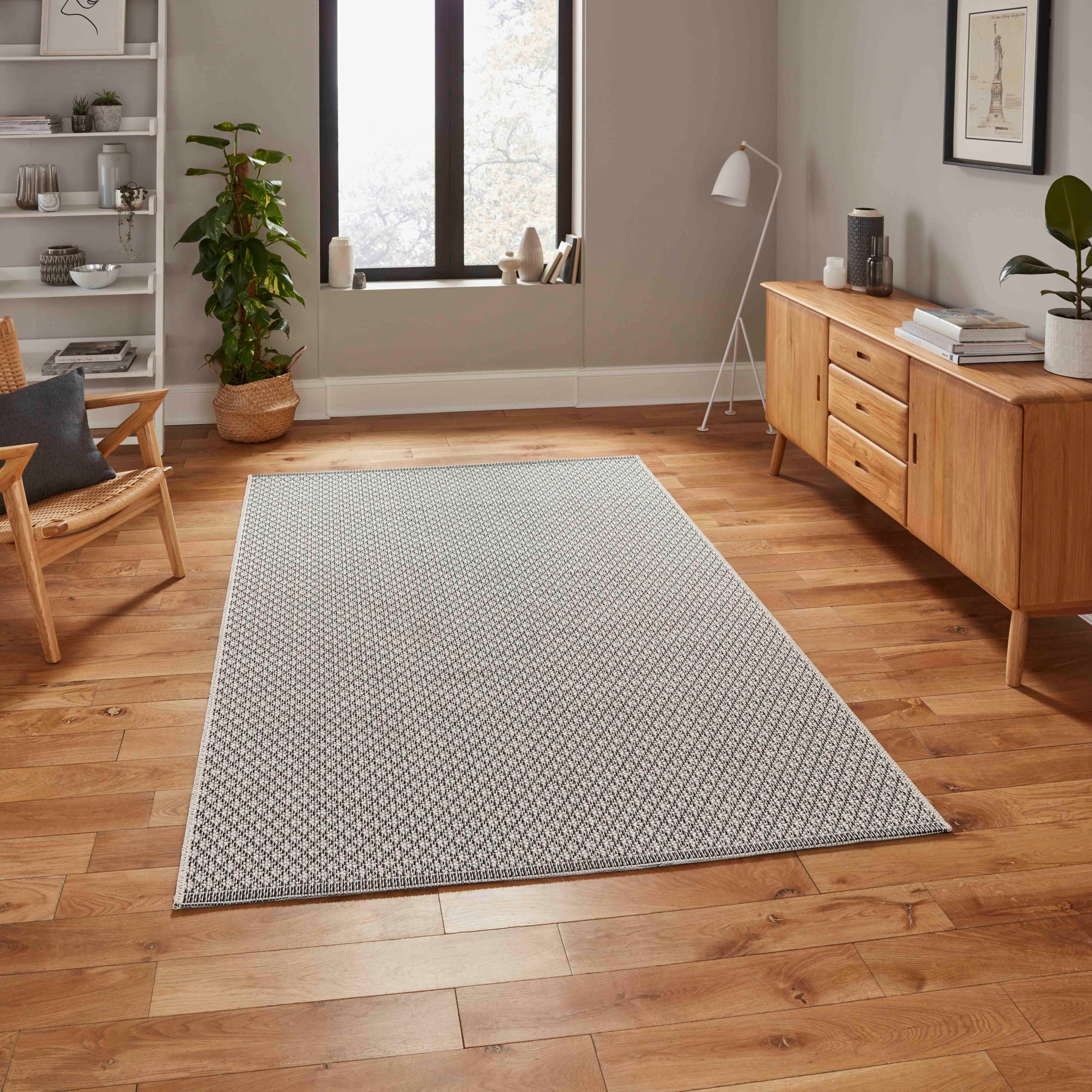 Stitch Textured Woven Indoor and Outdoor rug