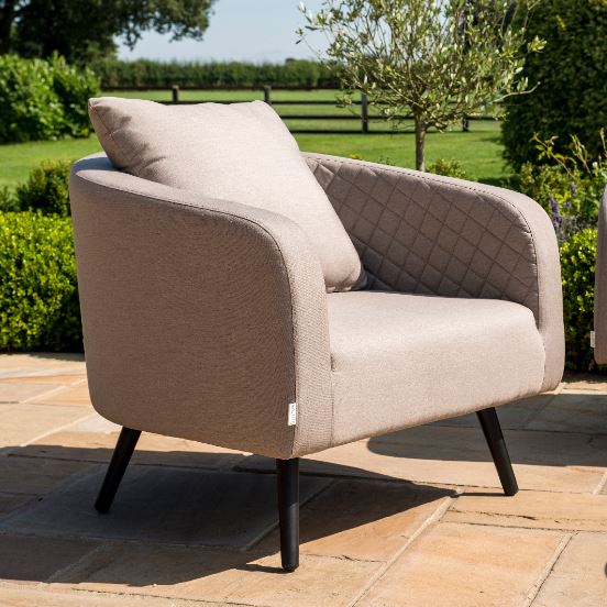 Ambition 3 Seat Outdoor Fabric Garden Lounge Set