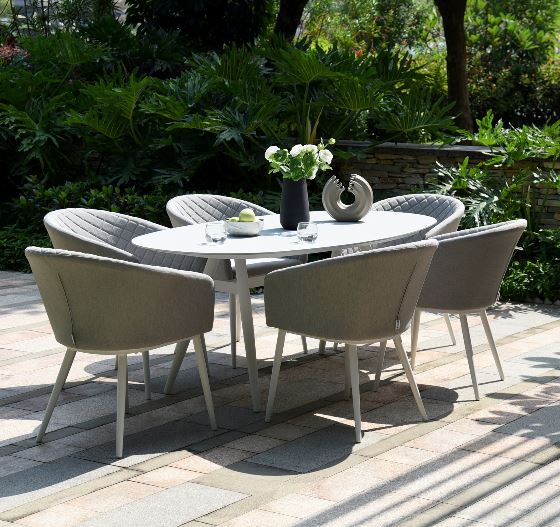 Ambition 6 Seat Oval Dining Set
