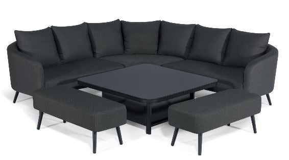 Ambition Square Corner Dining Set with Rising Table