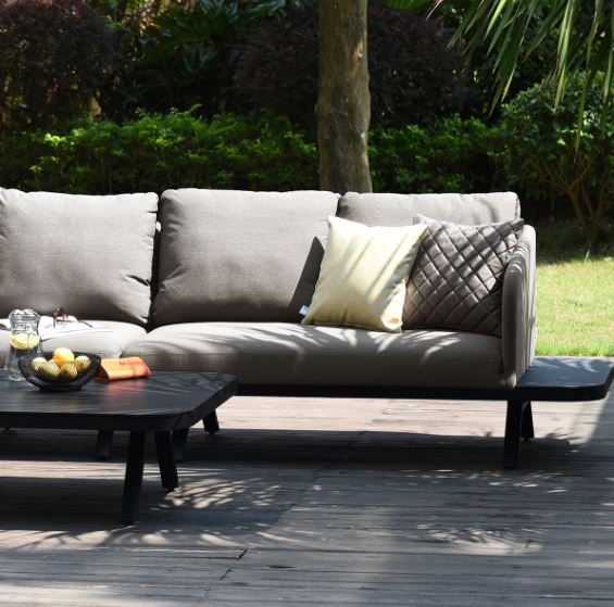 Cove Corner Sofa Outdoor Fabric Garden Lounge Set