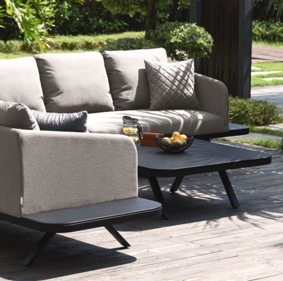 Cove Corner Sofa Outdoor Fabric Garden Lounge Set