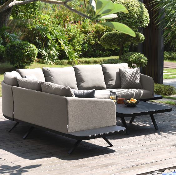 Cove Corner Sofa Outdoor Fabric Garden Lounge Set