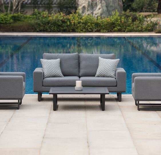 Ethos 2 Seat Sofa Set with Coffee Table