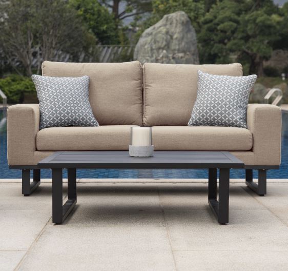 Ethos 2 Seat Sofa Set with Coffee Table