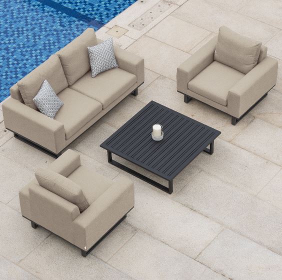 Ethos 2 Seat Sofa Set with Coffee Table