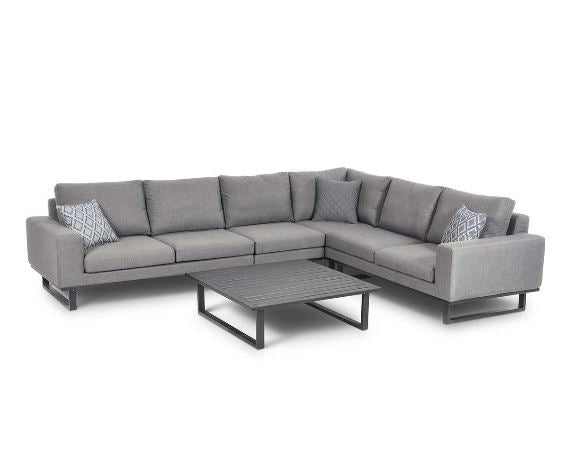 Ethos Large Corner Sofa Outdoor Fabric Garden Lounge Set