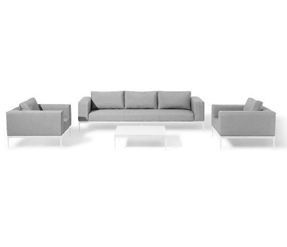 Eve 3 Seat Sofa Set with Coffee Table