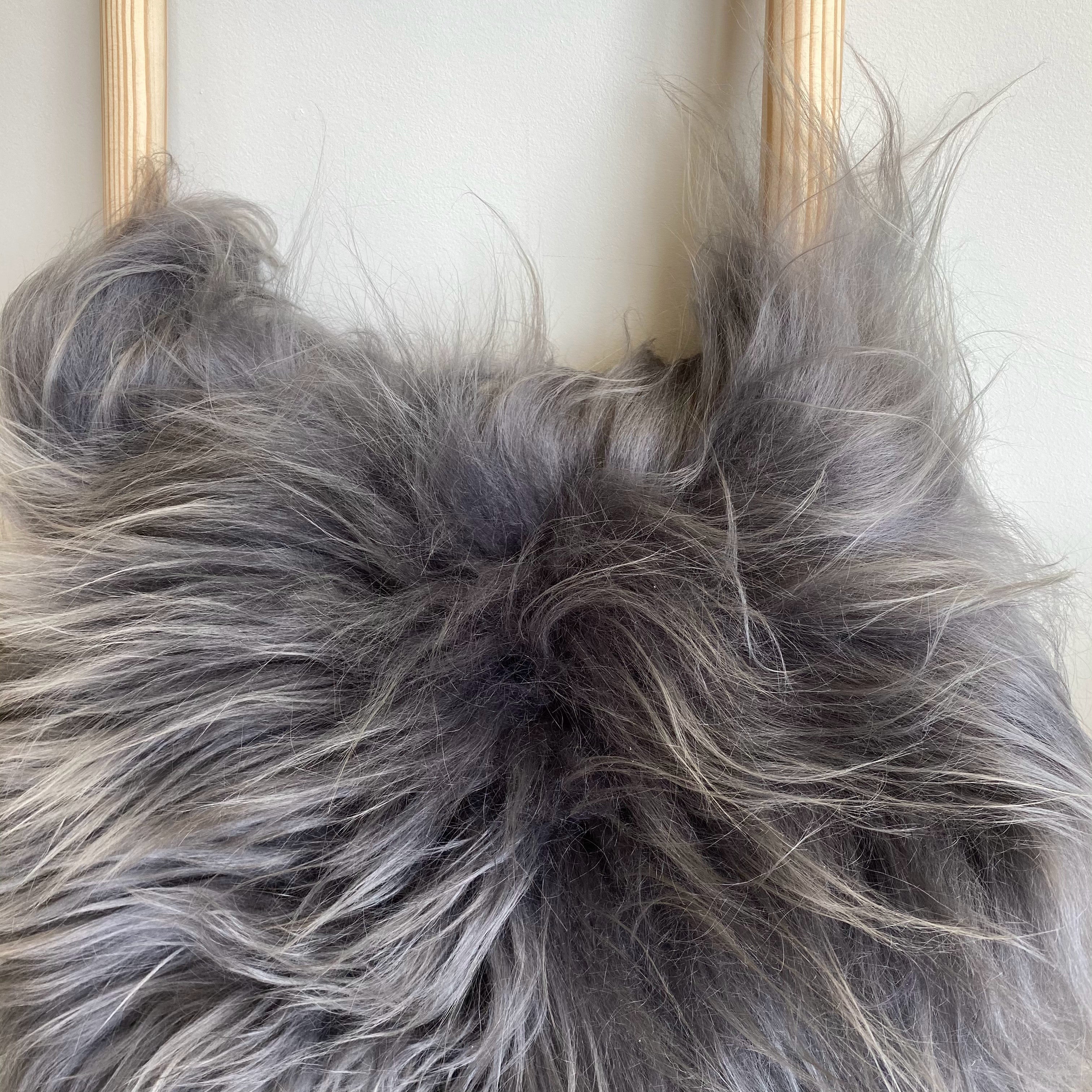 Icelandic Sheepskin Rug Grey (Single) Small
