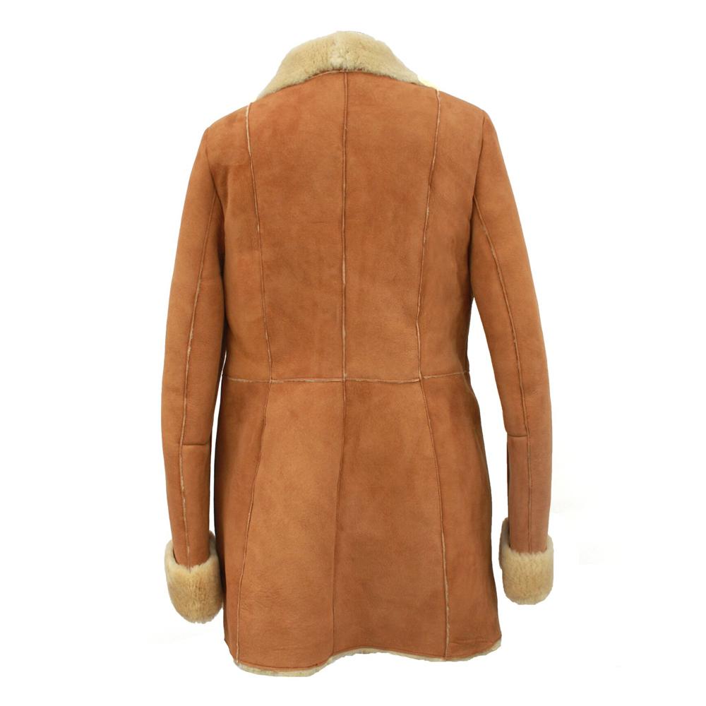 Ladies 'Anna' Suede Sheepskin Coat