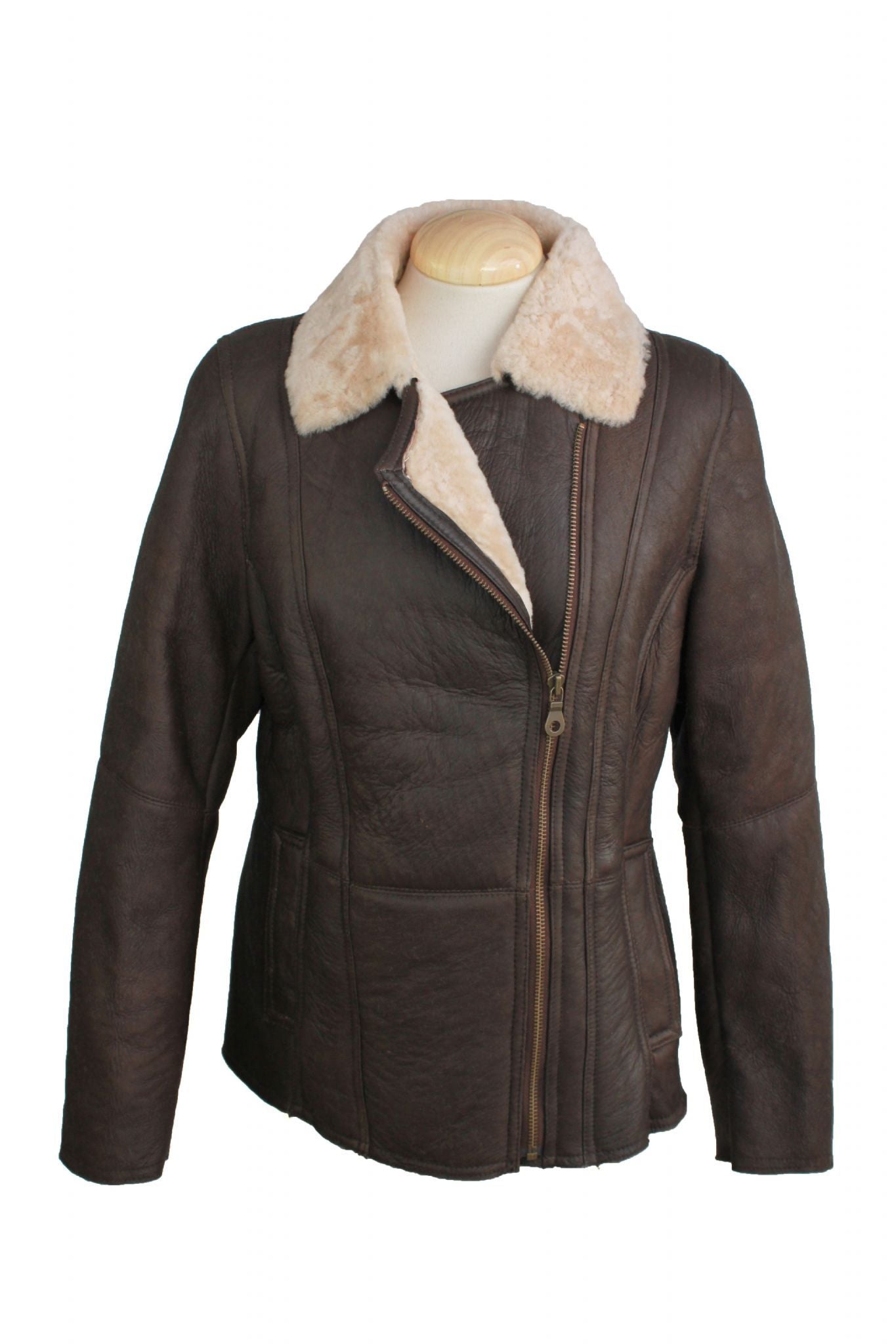 Ladies 'Celene' Aviator Sheepskin Flying Jacket