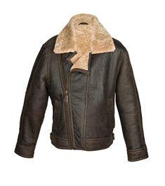 Mens 'Blenheim' Leather Sheepskin Jacket