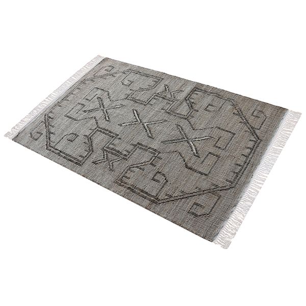 Natural 'Rowsley' Aztec Handwoven Modern Rug – Arthur Cameron
