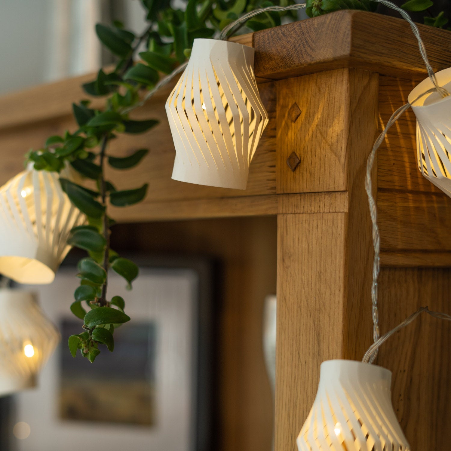 Twisted Lantern LED Paper String Fairy Lights – Arthur Cameron